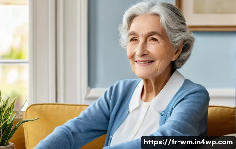 노인을 위한 실시간 건강 모니터링 시스템 - **Prompt:** A serene, elderly French woman, approximately 78 years old, with kind eyes and neatly st...